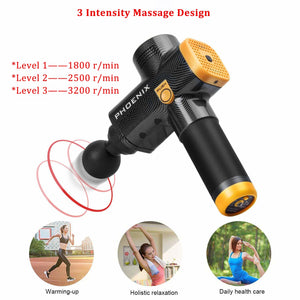 THE Phoenix V2 GOLD Massage Gun